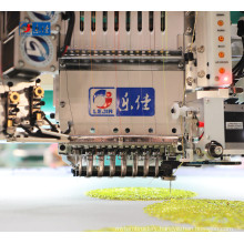 LEJIA TWIN SEQUINS EASY CORDING HIGH SPEED MIXED COMPUTER EMBROIDERY MACHINE